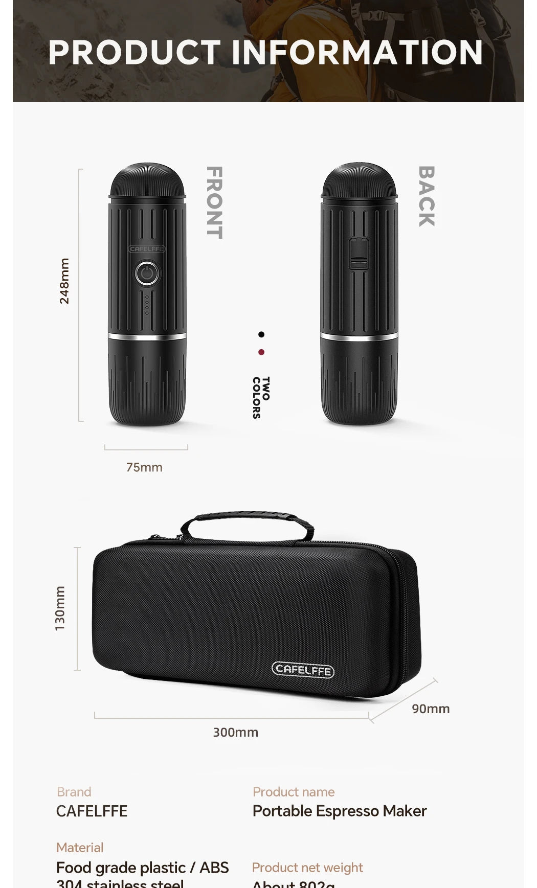 Cafetière Nomade Premium - Votre Rituel Bien-être Partout COSMOS SHOP